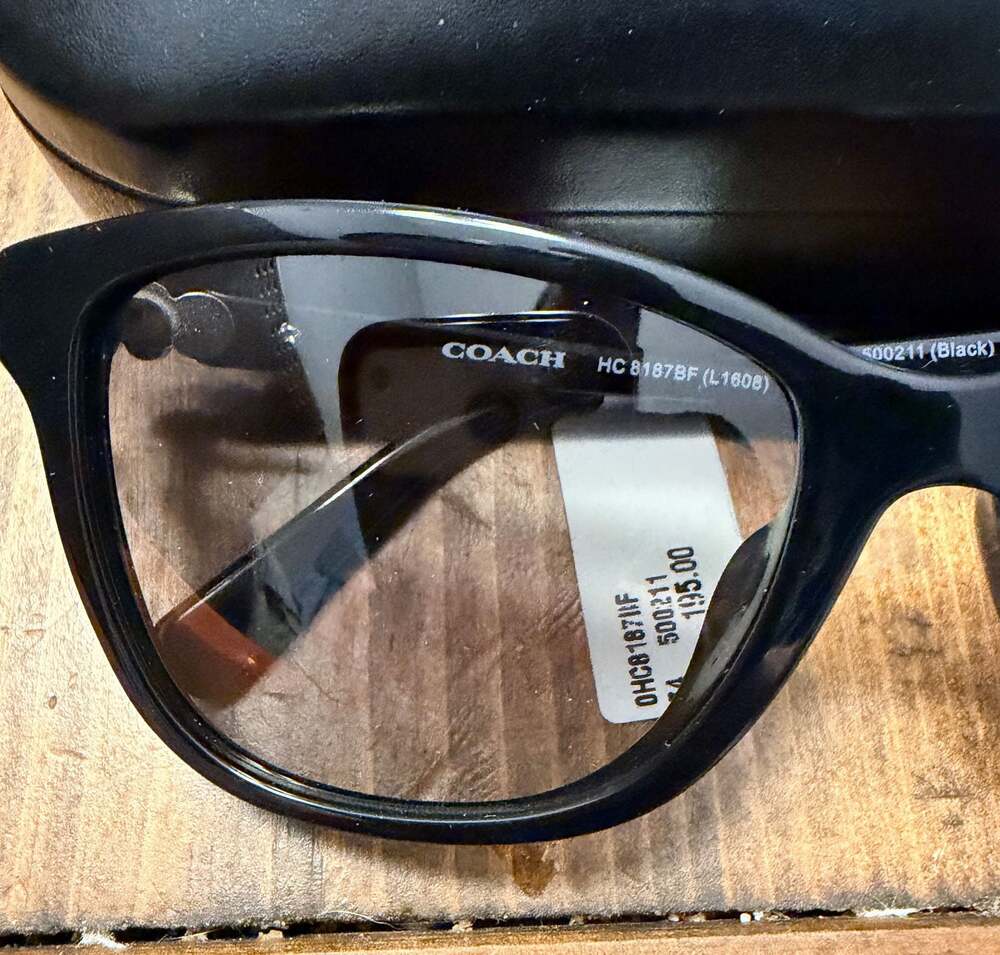 Coach - Black Tea Rose Sunglasses 54mm - HC8187BF L1608 - Picture 3 of 10